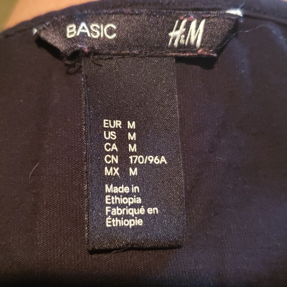 H&M 4 Pack Assorted Color Basic Tank Tops Size M - Picture 5 of 6